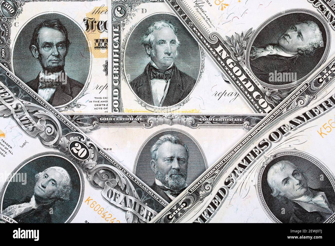 Money certificates hi-res stock photography and images - Alamy
