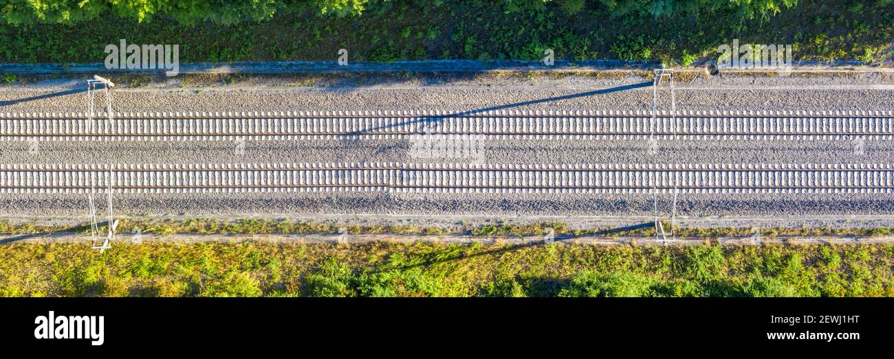 Panoramic railway hi-res stock photography and images - Alamy