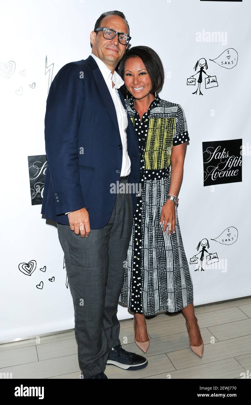 Marc Metrick and Alina Cho attend NY Cocktail Reception and Book