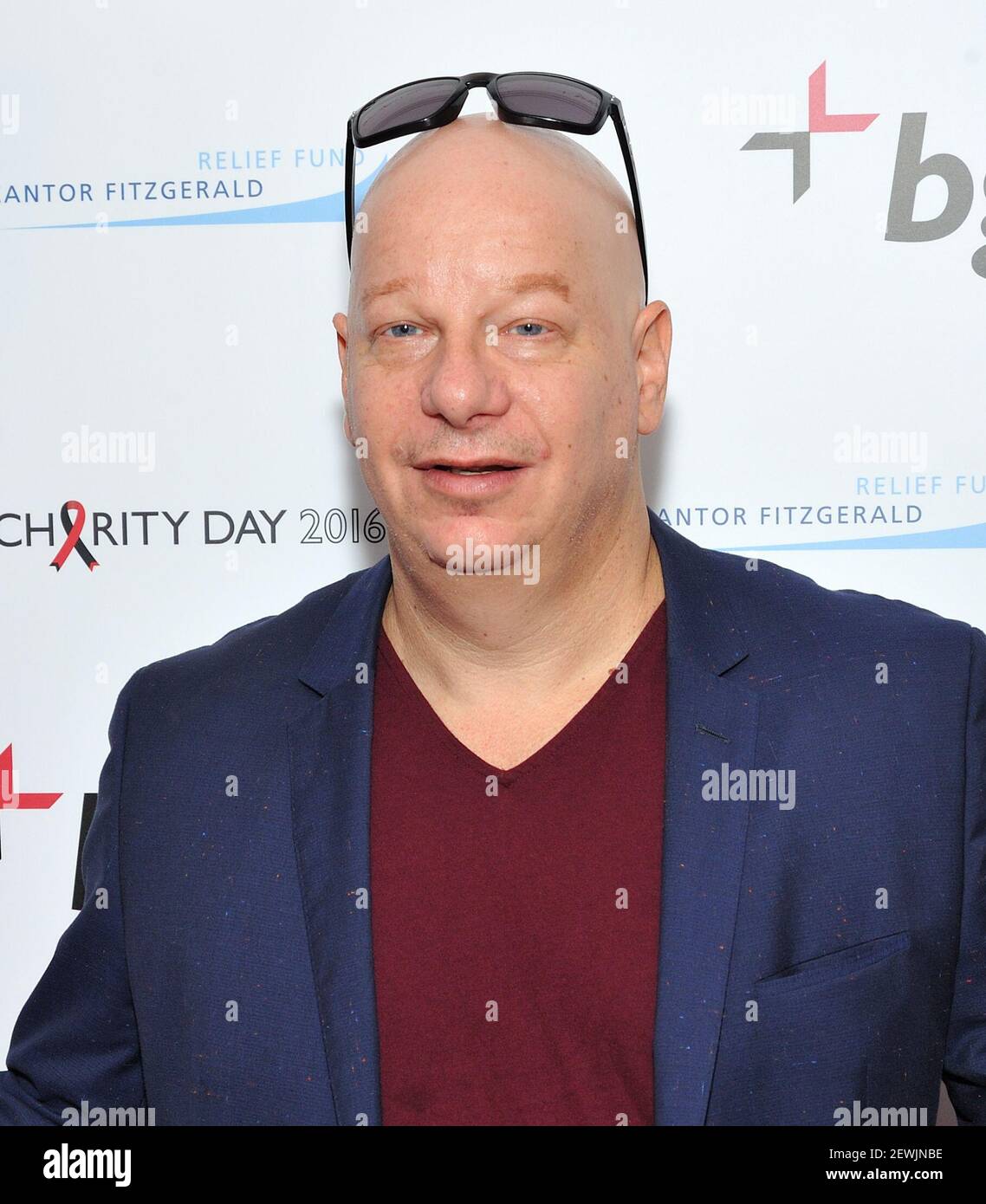 Acto comedian Jeff Ross attends the BGC Partners Charity Day