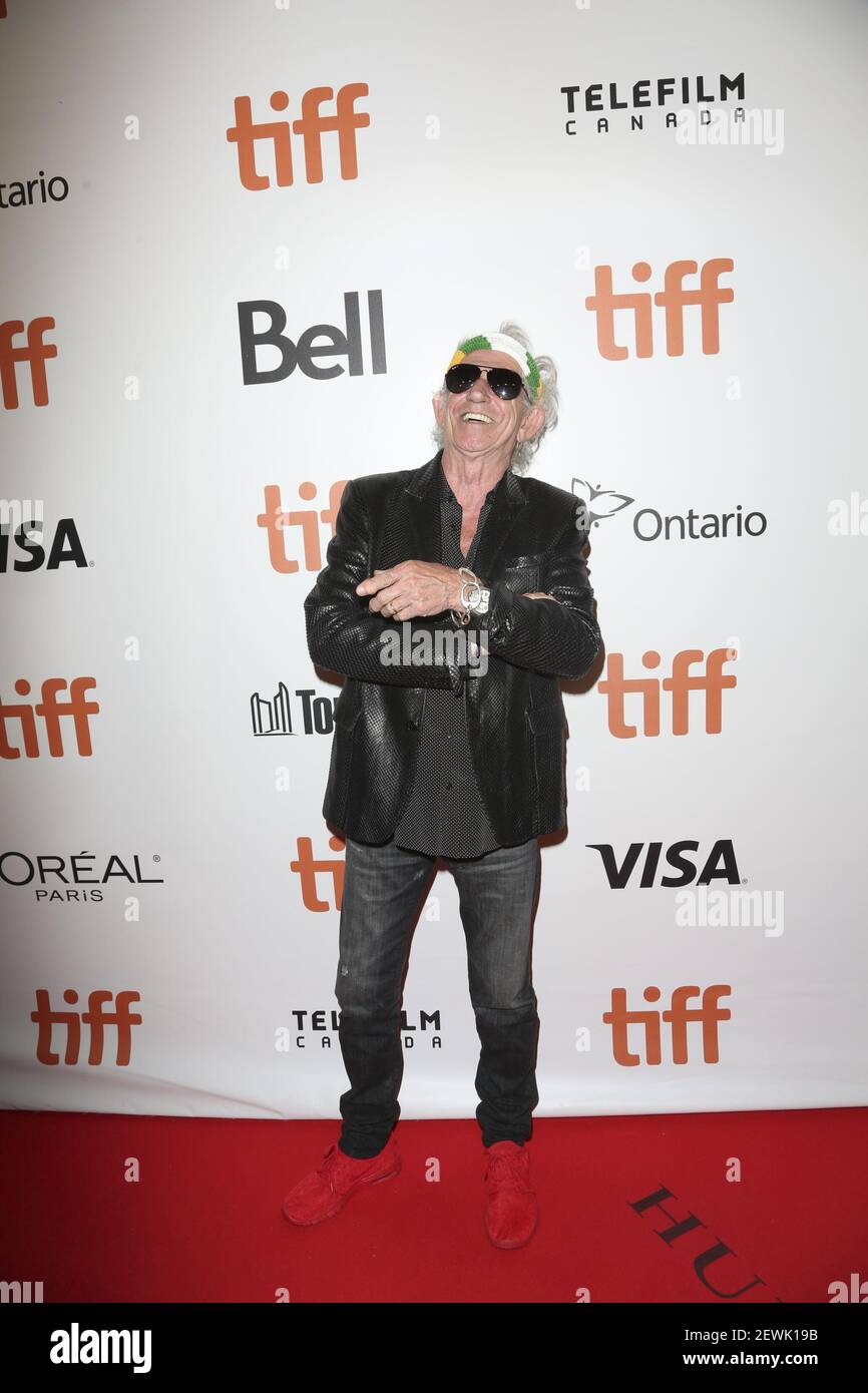 Keith Richards attends 'The Rolling Stones Ole Ole Ole!: A Trip Across  Latin America' premiere at the 2016 Toronto International Film Festival in  Toronto, Ontario, Canada on September 16, 2016 Stock Photo - Alamy