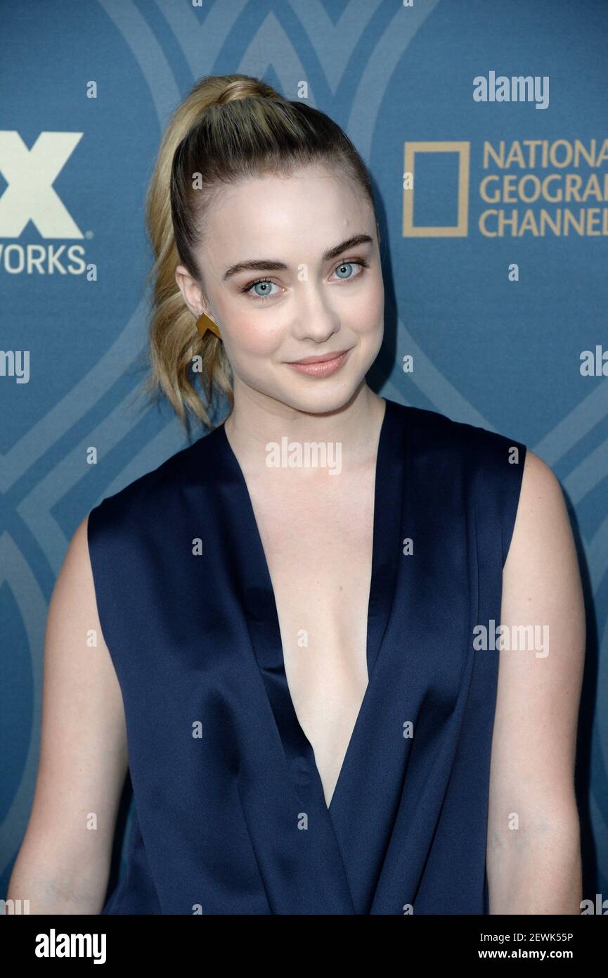 The Exorcist Cast Member Hannah Kasulka Arrives At The 2016 Fox Broadcasting Fx National Geographic And