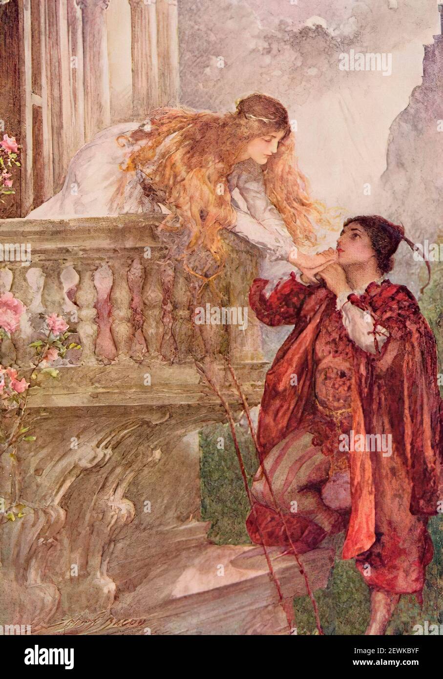 Roméo Et Juliette Shakespeare Peinture