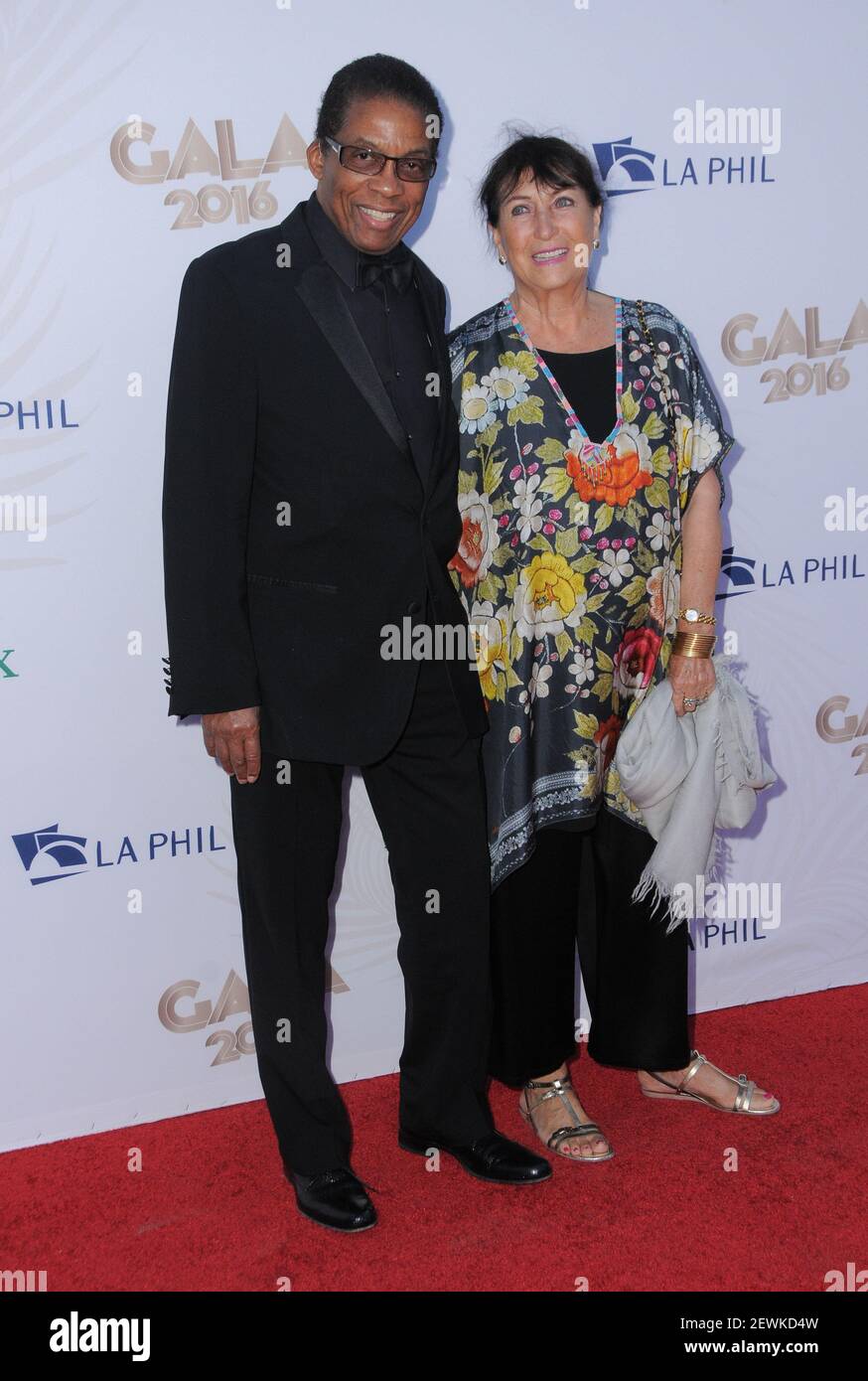 Herbie Hancock, Gigi Hancock attending the Los Angeles Philharmonic