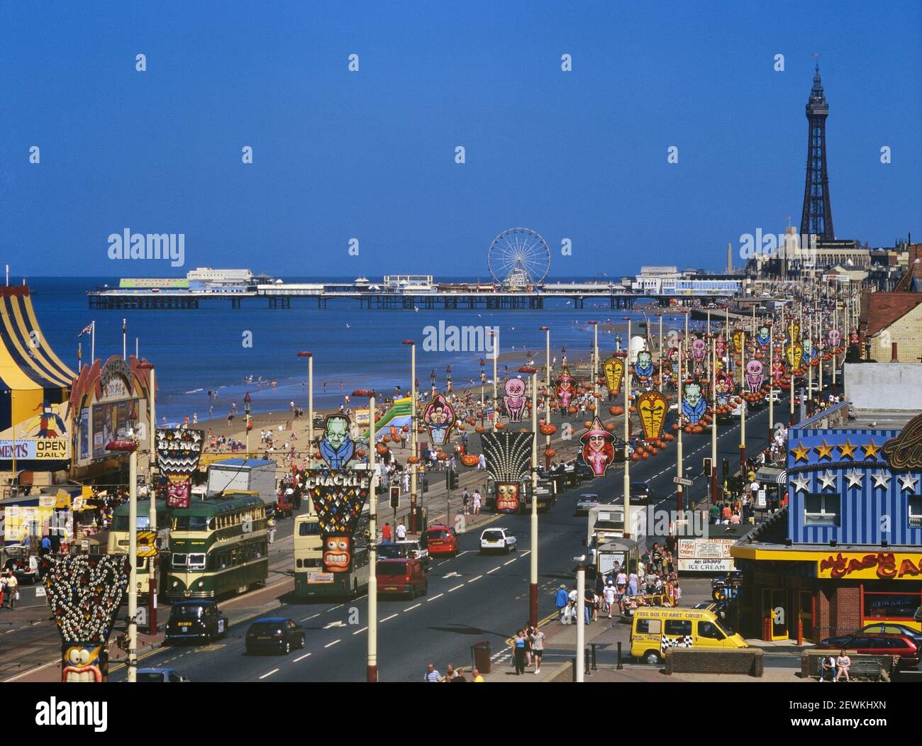 Golden Mile Blackpool High Resolution Stock Photography And Images - Alamy