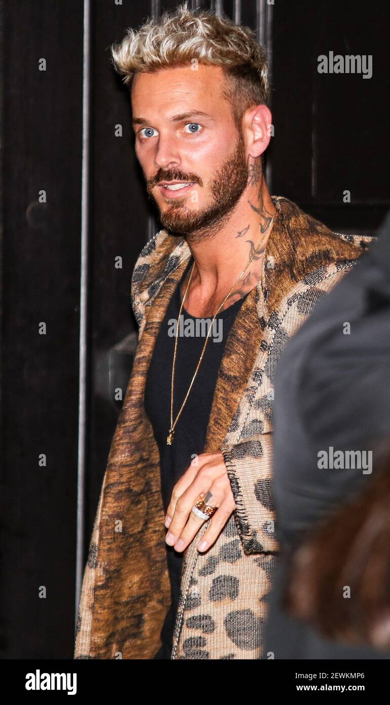 Matt Pokora attending the Fenty x Puma Spring/summer 2017 show as part of  Paris Fashion Week on September 28, 2016 in Paris, France. (Photo by Lyvans  Boolaky/imageSPACE) *** Please Use Credit from