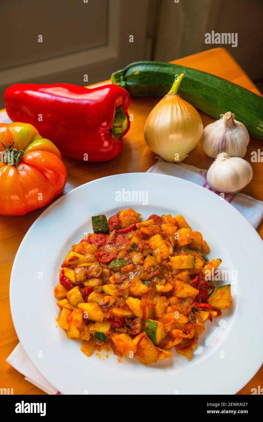 Spanish Pisto High Resolution Stock Photography and Images - Alamy