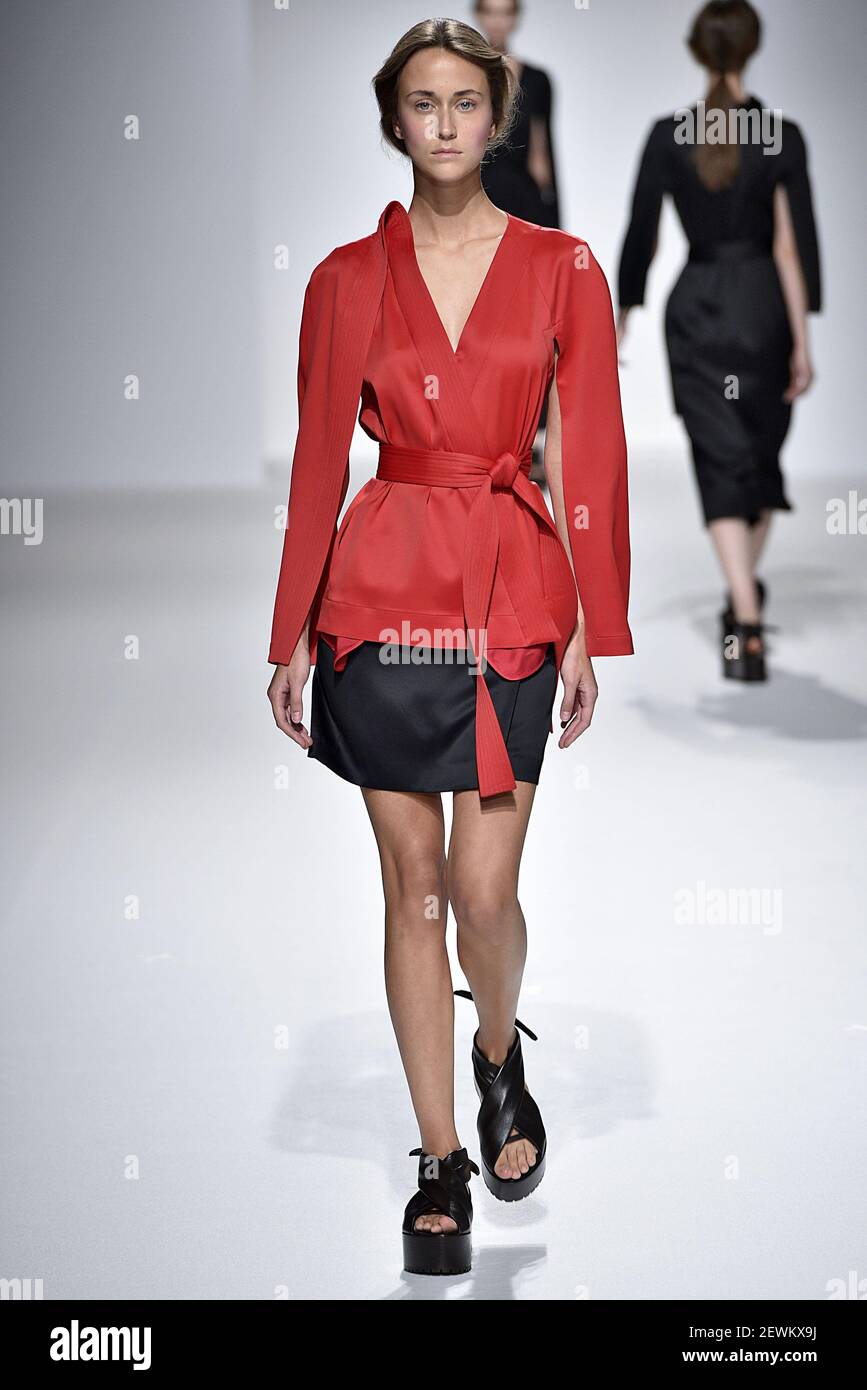 Nastya Choo attends Paris: Chalayan RTW Spring Summer 2017 on September 30,  2016 at Paris Fashion Week in Paris, France. (Photo by Jonas Gustavsson)  *** Please Use Credit from Credit Field *** Stock Photo - Alamy