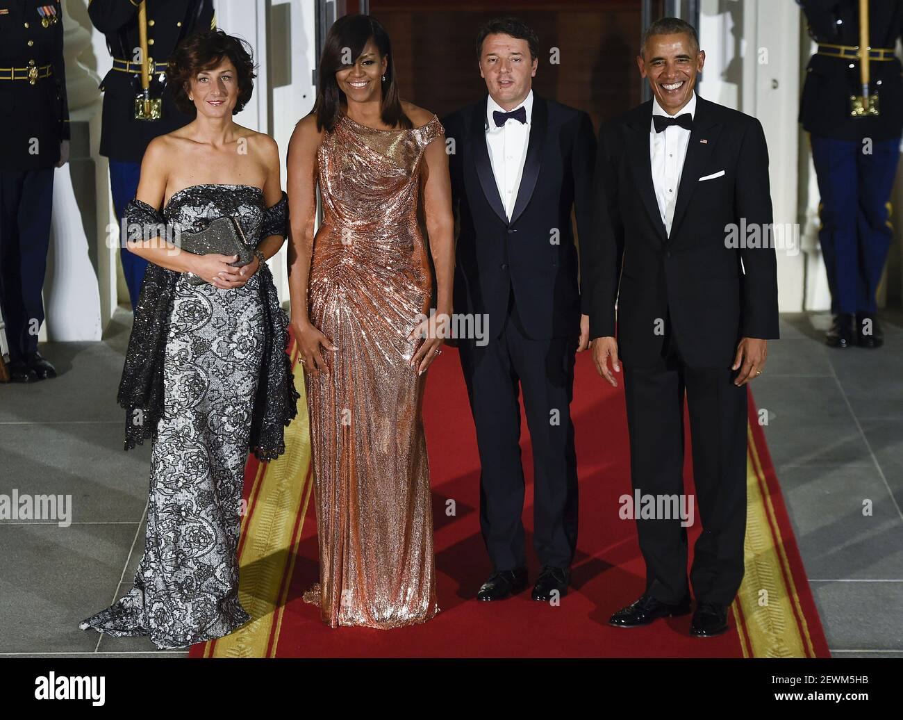 President Barack Obama and First Lady Michelle Obama welcome Prime ...