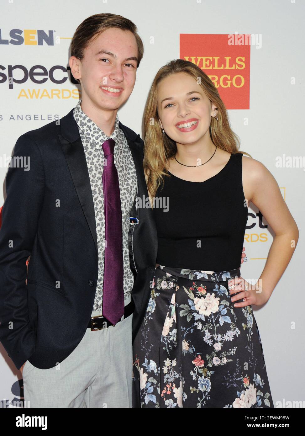 Hayden Byerly, Alyssa Jirrels attends the GLSEN Respect Awards Los