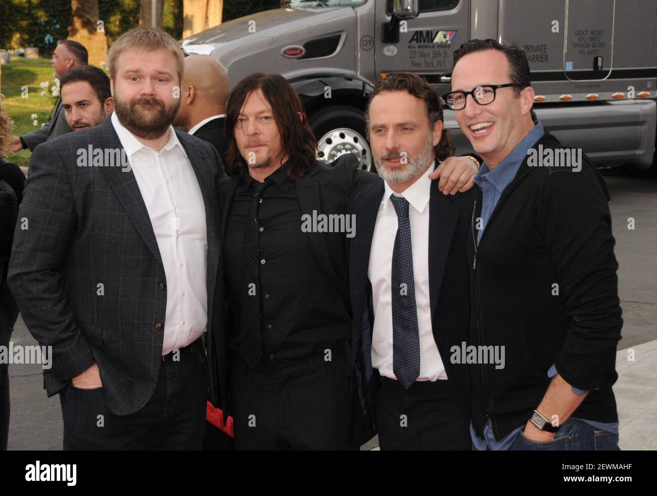 23 October 2016 - Hollywood, California. Robert Kirkman, Norman Reedus ...