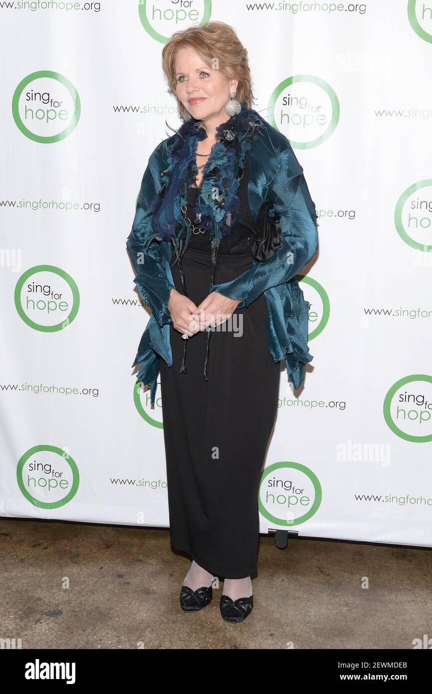 Opera Singer Renee Fleming attends the Sing for Hope 10th Anniversary Gala held at Tribeca Rooftop in New York, NY, on October 24, 2016. (Photo by Anthony Behar) *** Please Use Credit from Credit Field *** Stock Photo