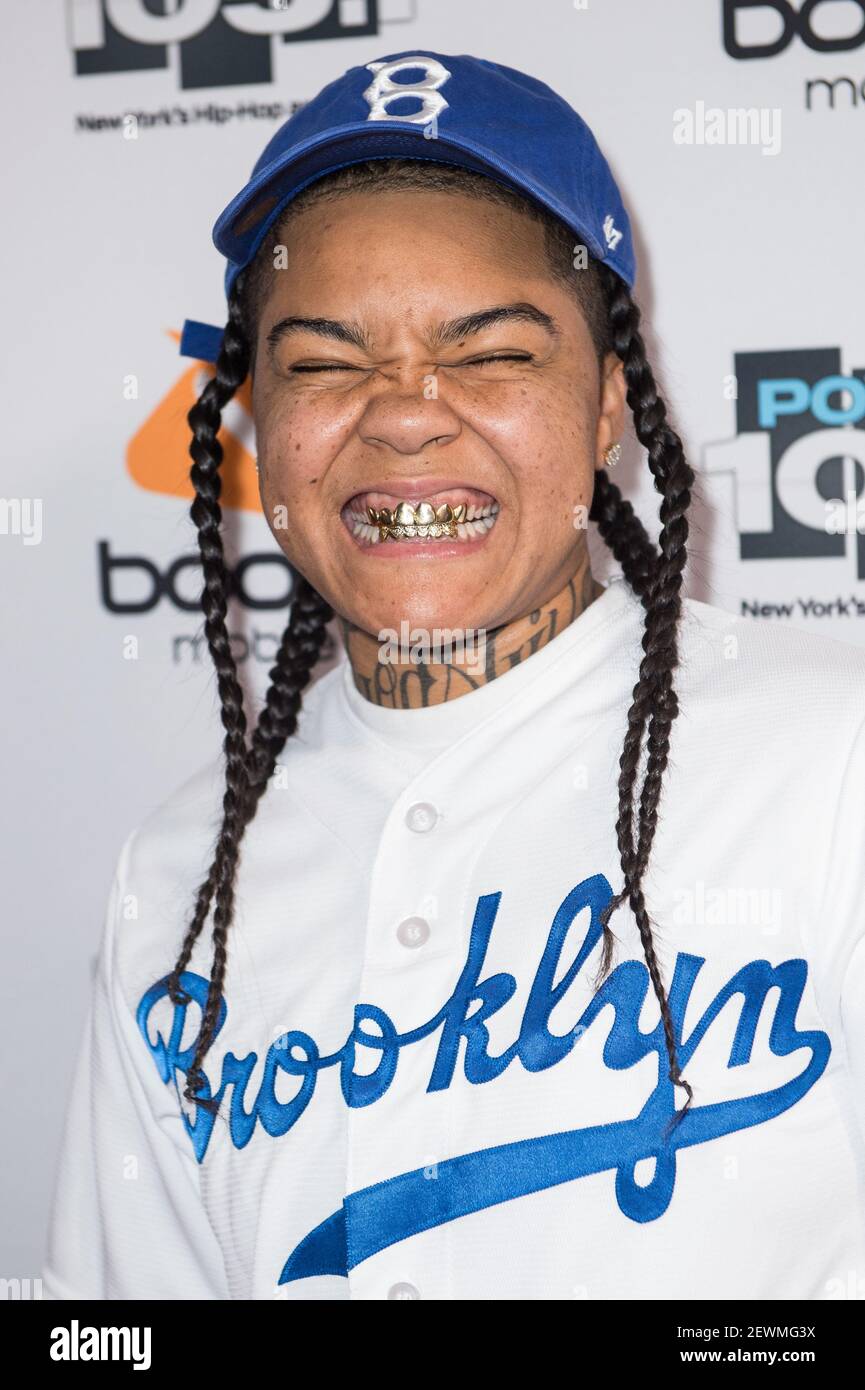 Little Ma Rapper Rapper Young M.A. arrives at Power 105.1's Powerhouse 2016 at Barclays ...