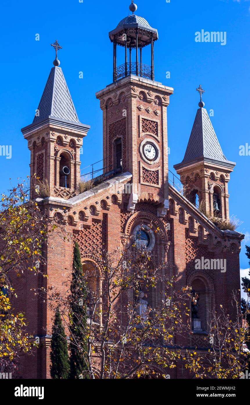 Iglesia Del Hospital Nino Jesus Madrid Espana Stock Photo Alamy