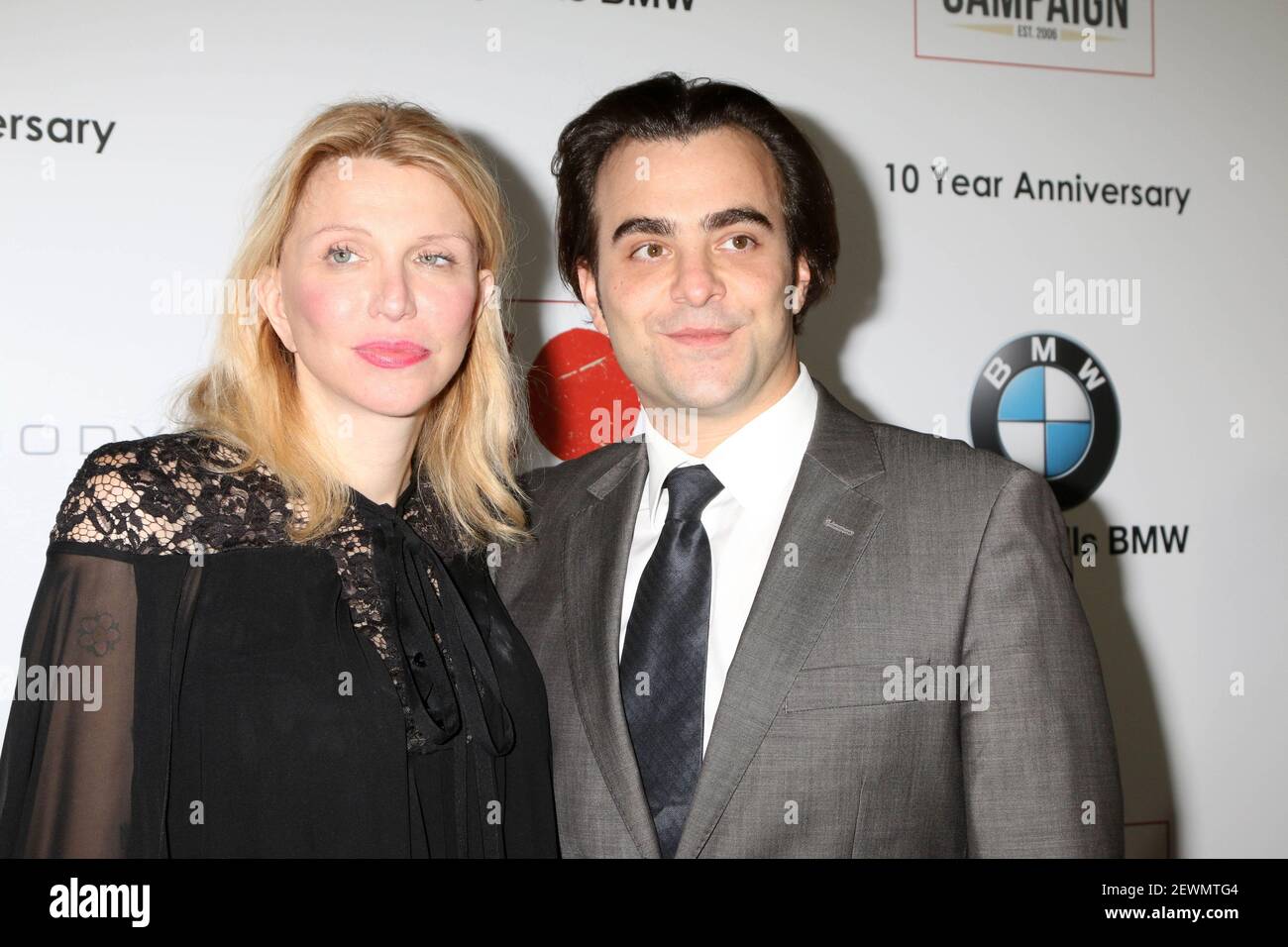 Courtney Love, Nicholas Jarecki at the 10th Anniversary Celebration of