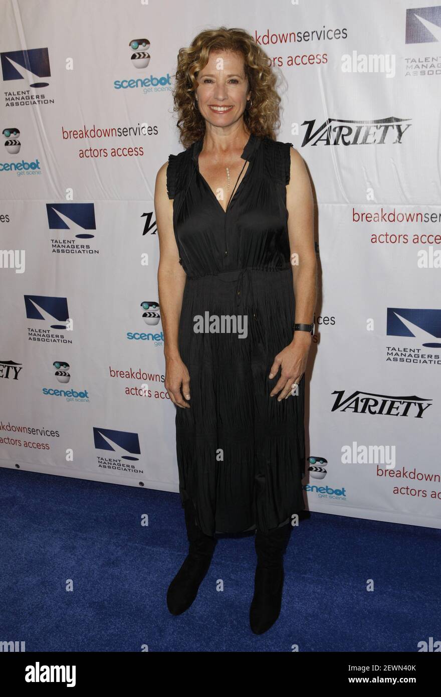 Actress Nancy Travis arrives at the 2016 Talent Managers Association ...
