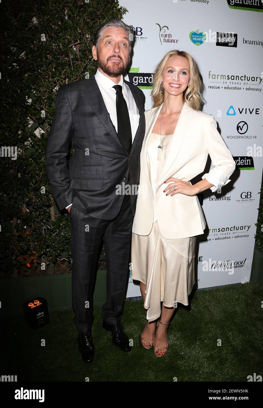 Craig Ferguson, Megan Wallace Cunningham attending Farm Sanctuary's 30th Anniversary Gala held