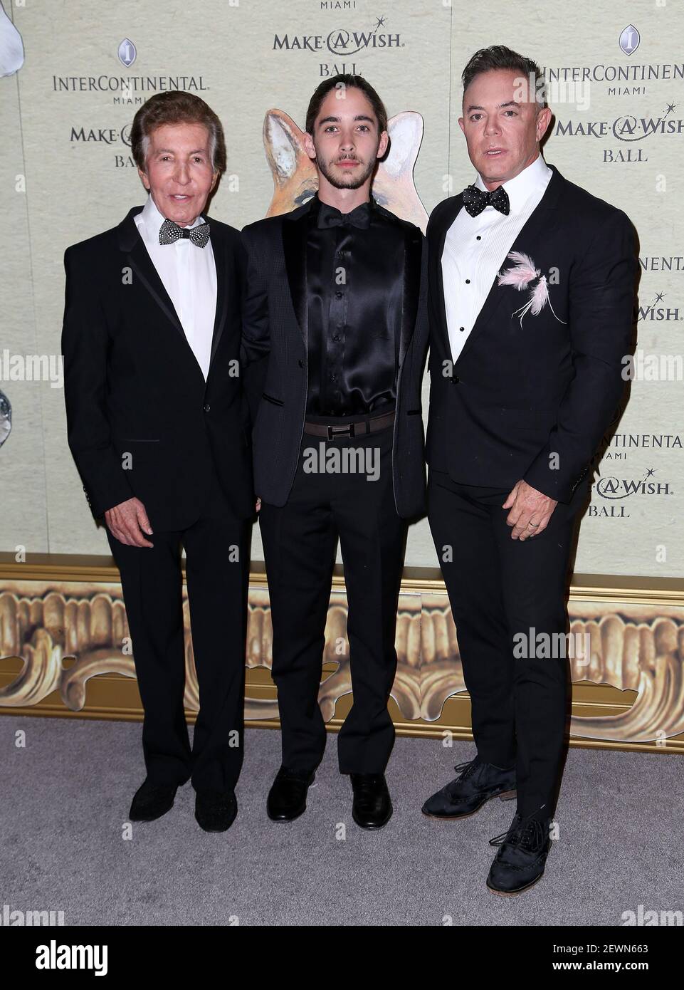 Malnik Family Al Malnik, Jared Malnik and Shareef Malnik are seen at the 22nd Annual