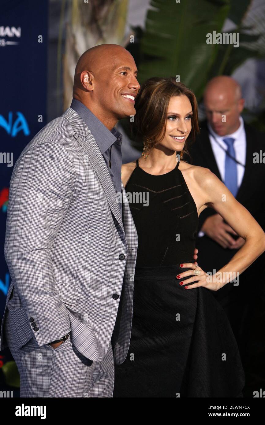 Dwayne Johnson attends the World Premiere Of Walt Disney Animation