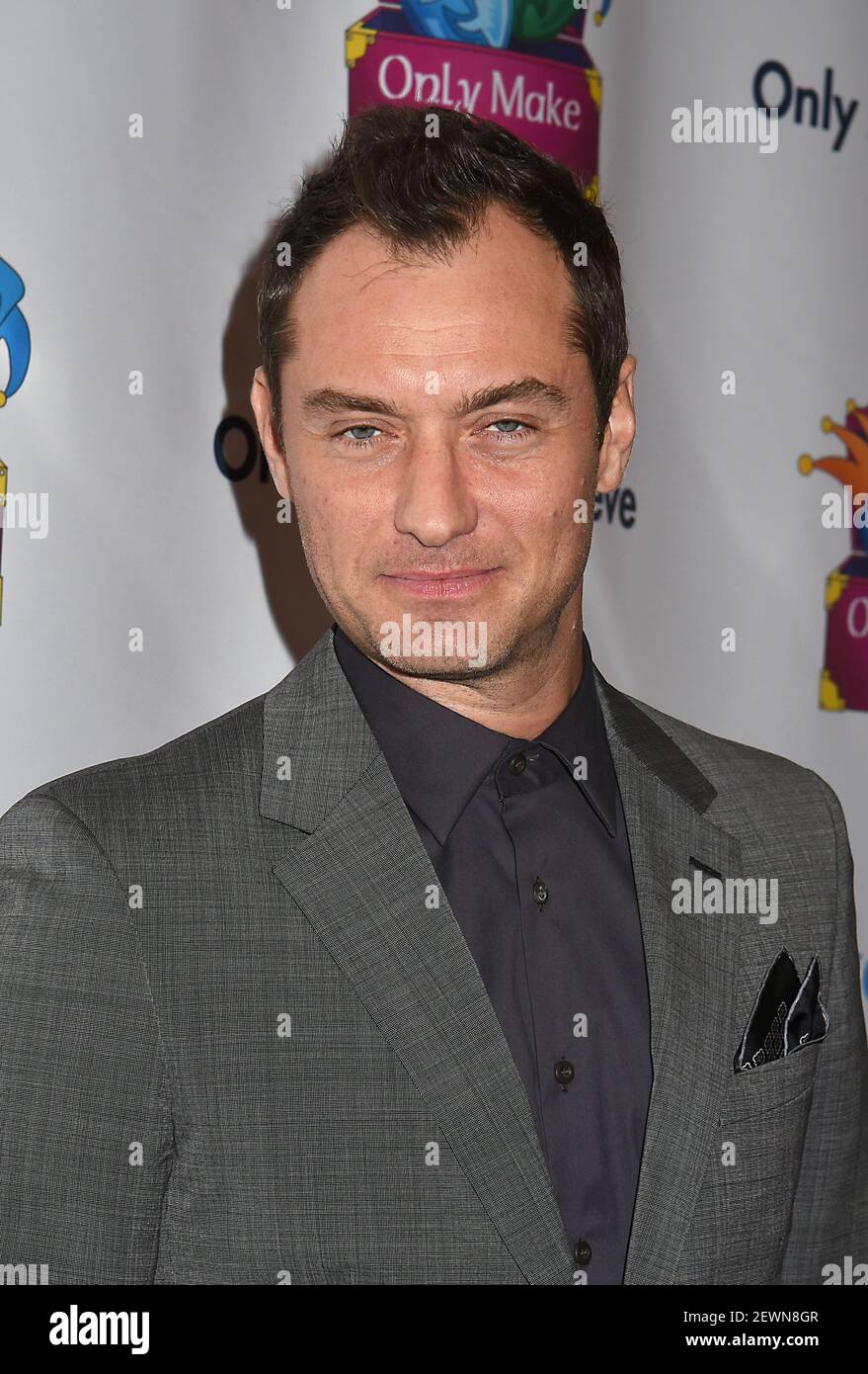 honoree Jude Law attends the Only Make Believe's Gala "Make Believe on