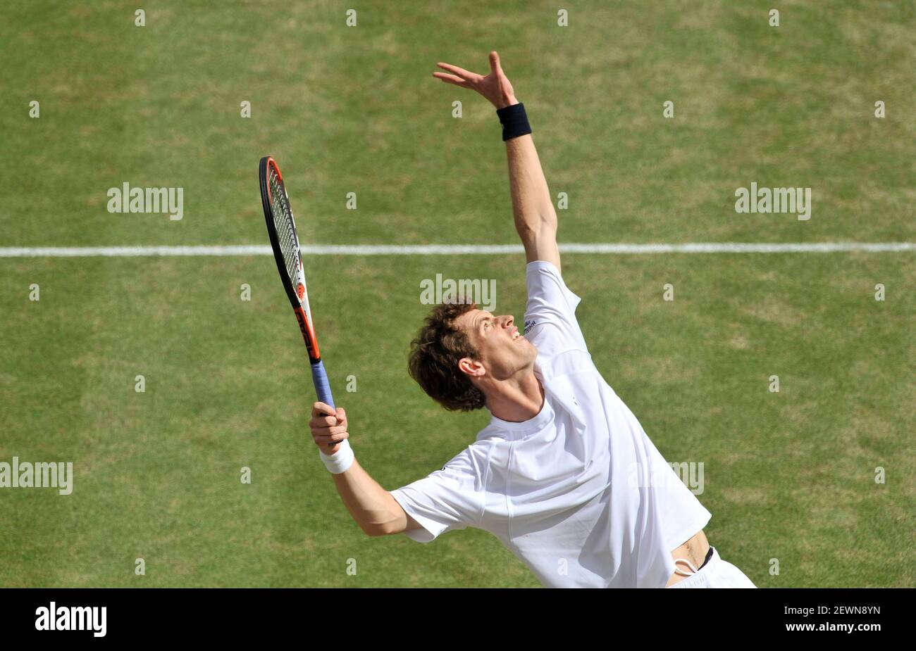 Tennis wimbledon championships 2008 day hires stock photography and