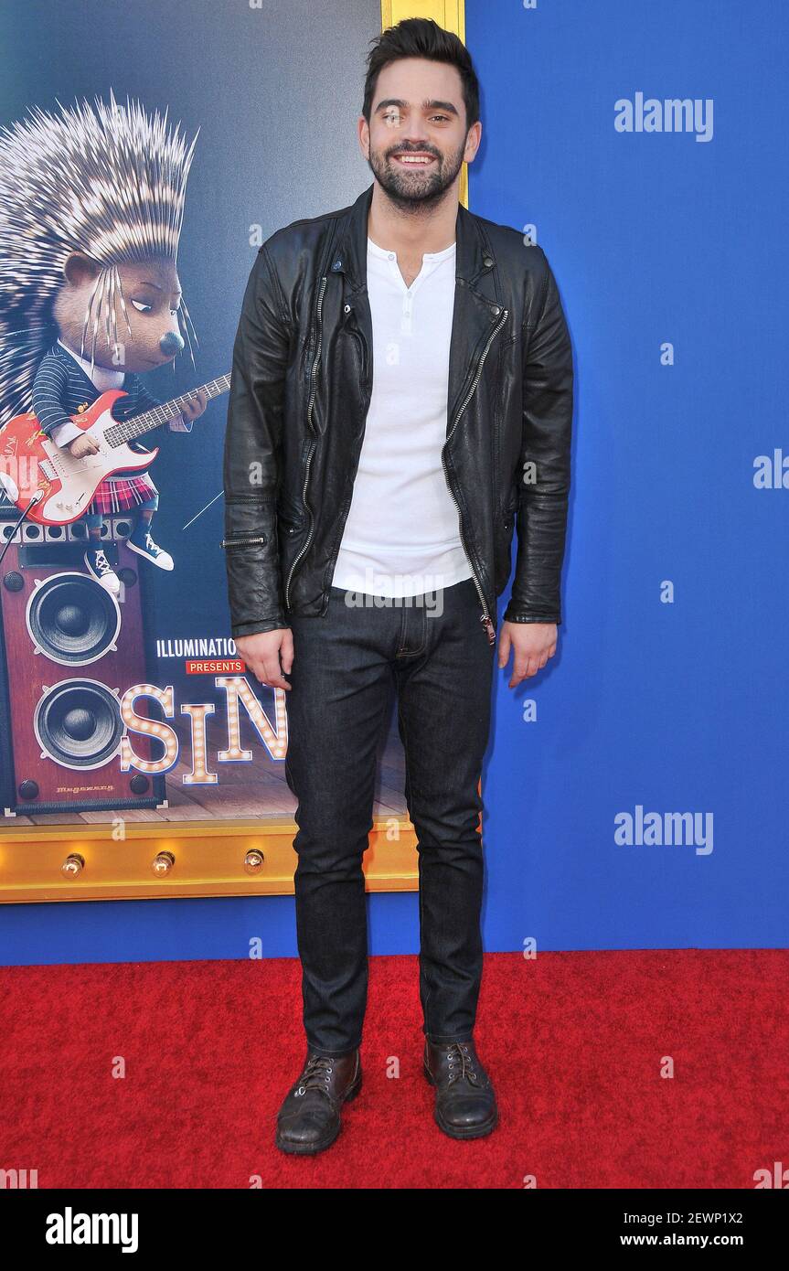 Brendan Fletcher arrives at Universal Pictures&rsquo; &ldquo;Sing&rdquo; Premiere held at