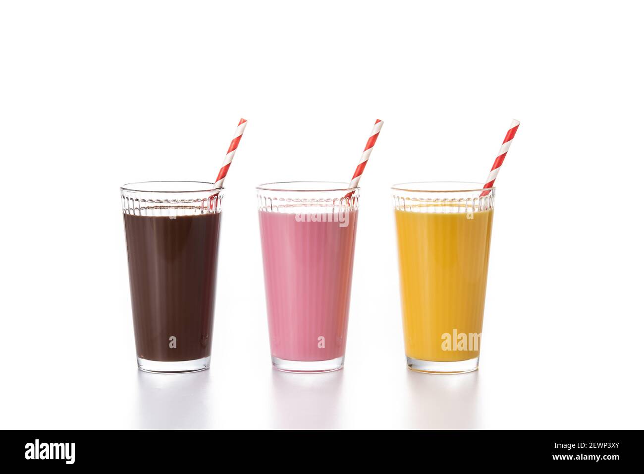 Fresh strawberry milkshakes hi-res stock photography and images - Alamy