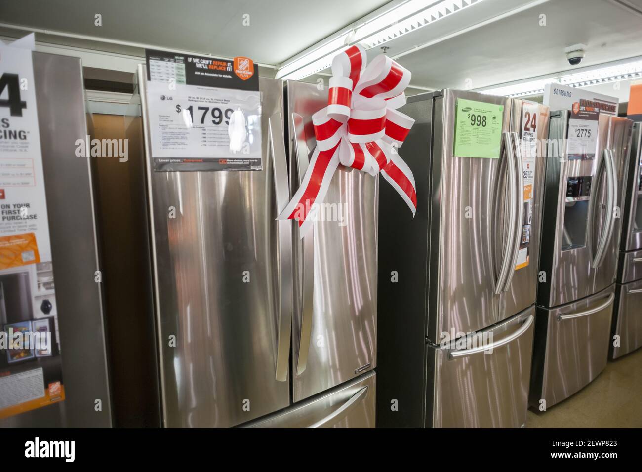 Samsung smart refrigerator home depot deals