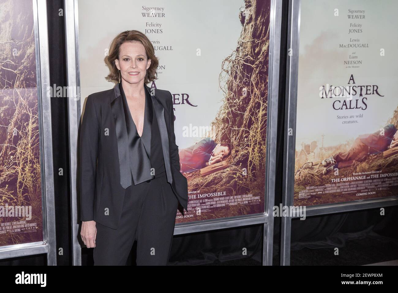 Actress Sigourney Weaver attends the premiere of Focus Features' 'A ...