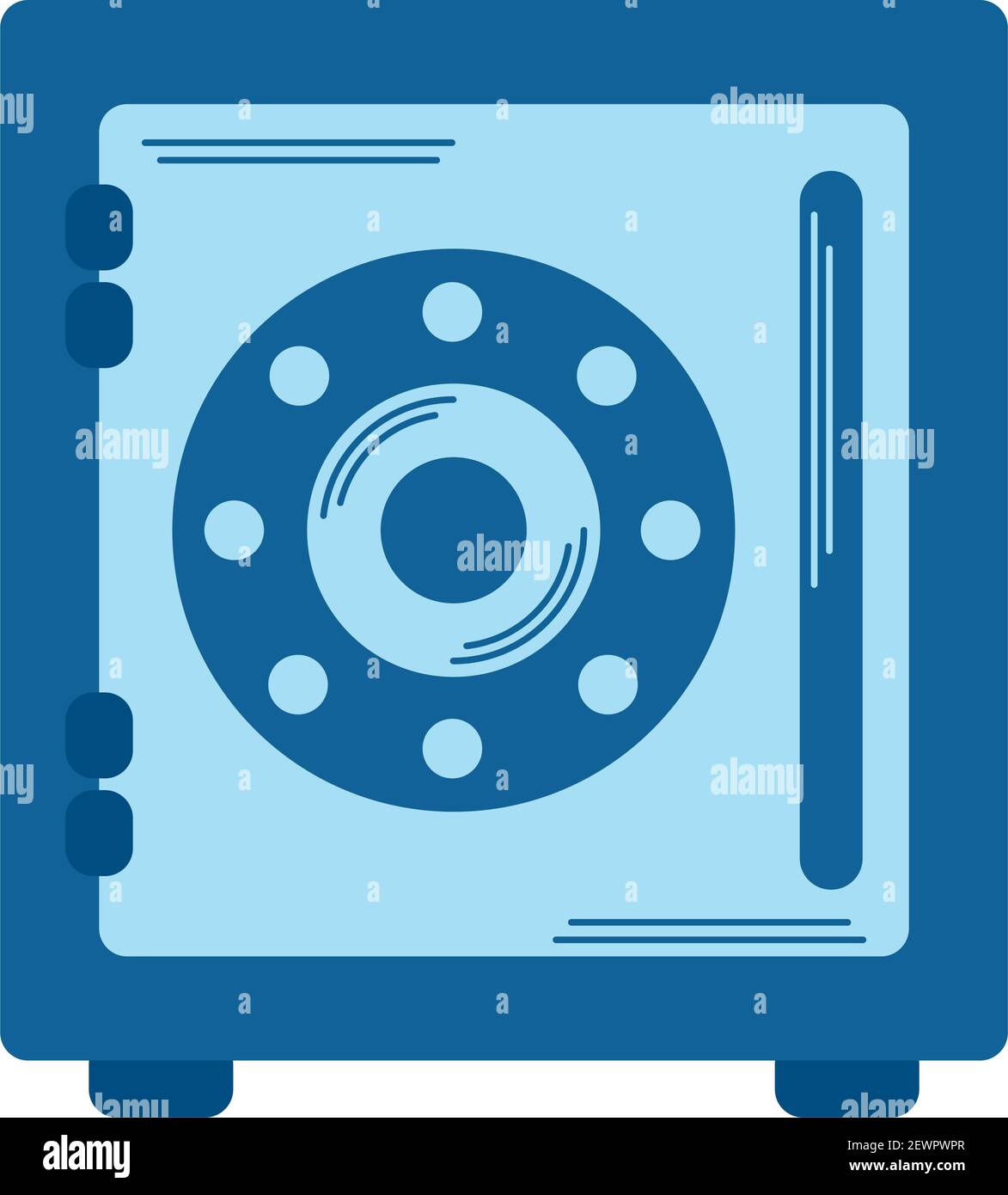 safe box banking isolated icon Stock Vector Image & Art - Alamy