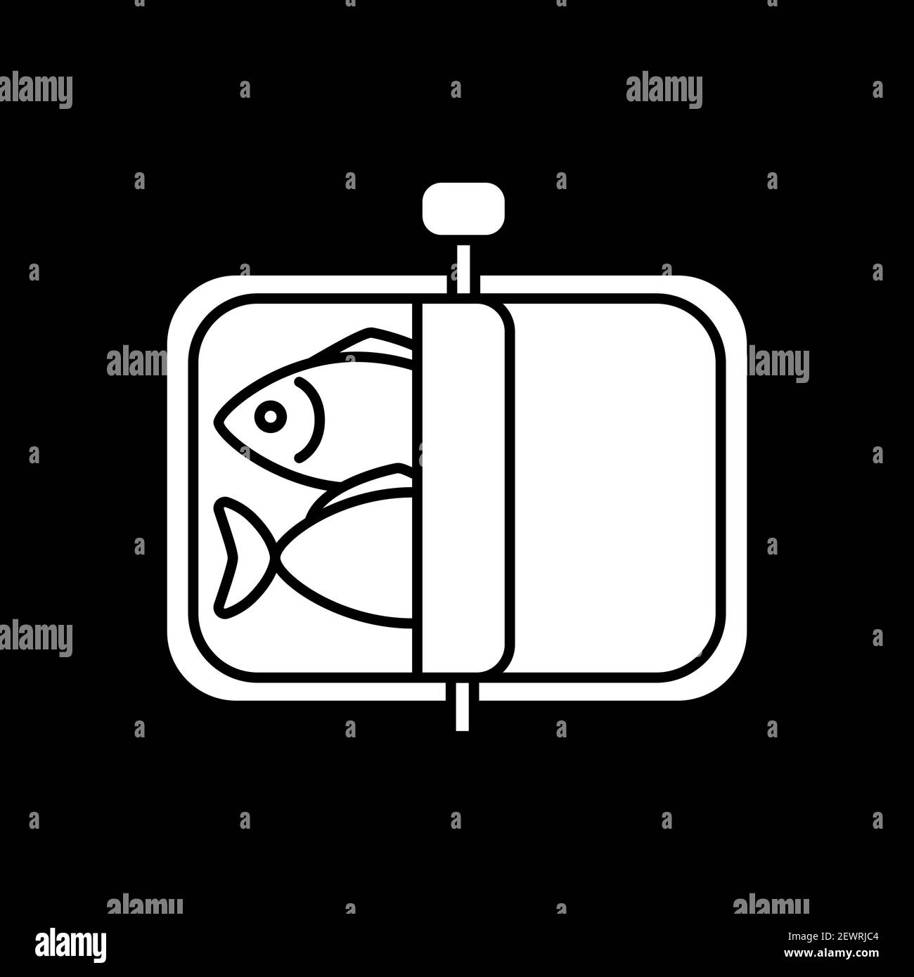 Sardine tin Black and White Stock Photos & Images Alamy