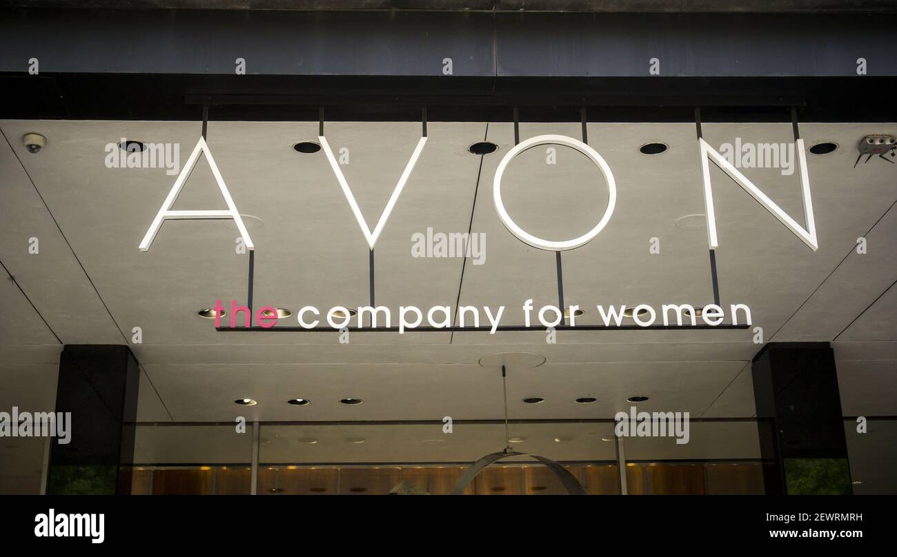 The corporate offices of the cosmetics company, Avon in New York on Saturday, May 28, 2016