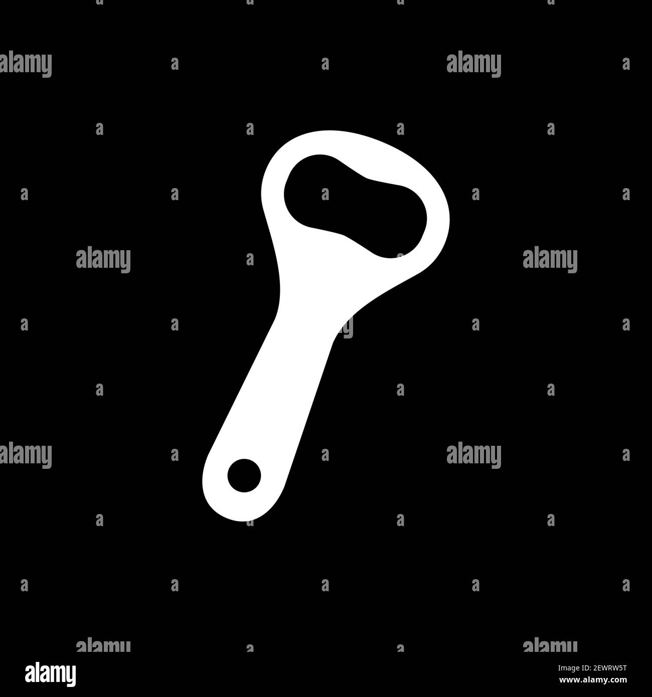 Peeler dark mode glyph icon Stock Vector