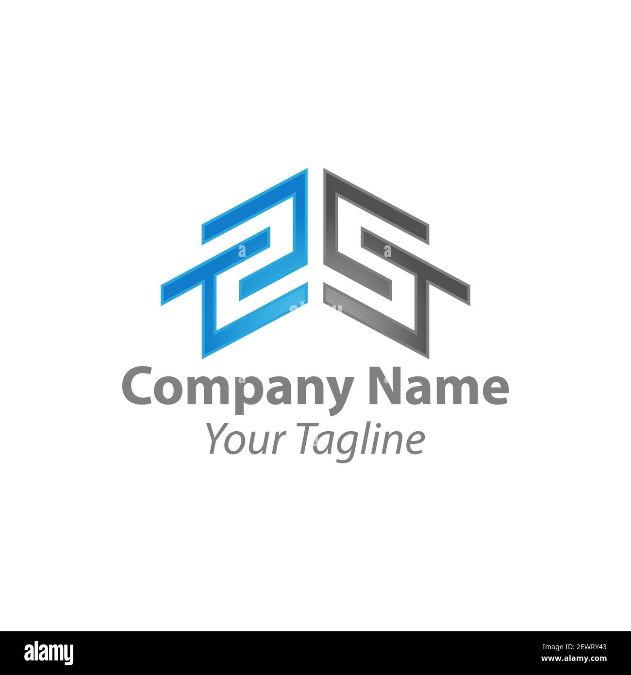 S Latter Logo - Real Estate Logo - builders Logo Template.EPS 10 Stock Vector