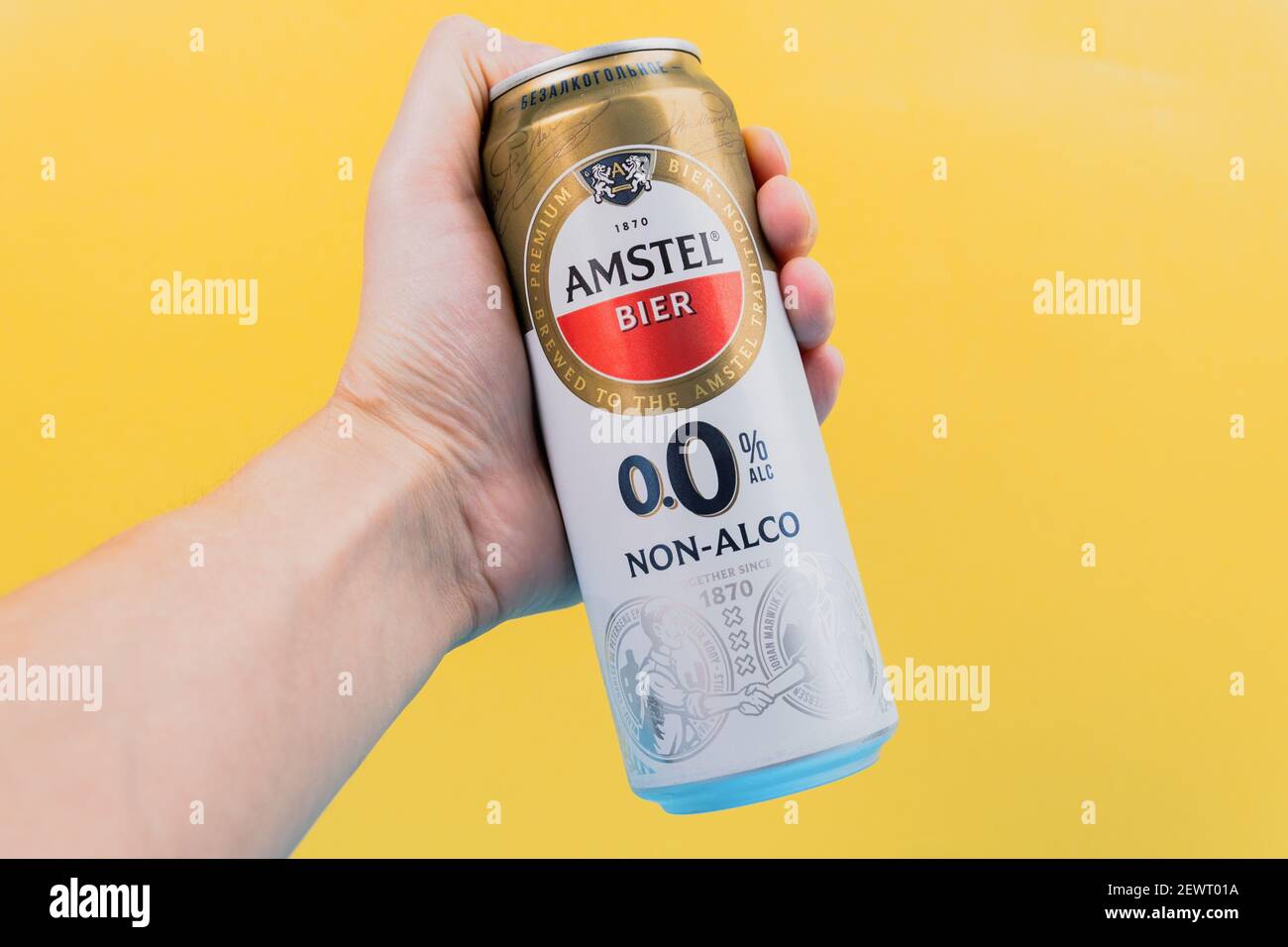 Amstel premium lager hi-res stock photography and images - Alamy