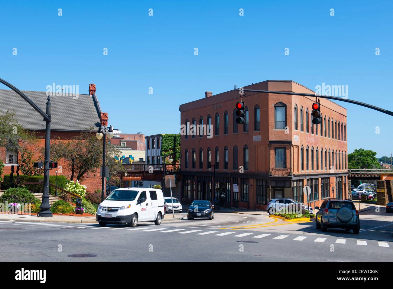 Historic Hope Building in Main Street Historic District in downtown