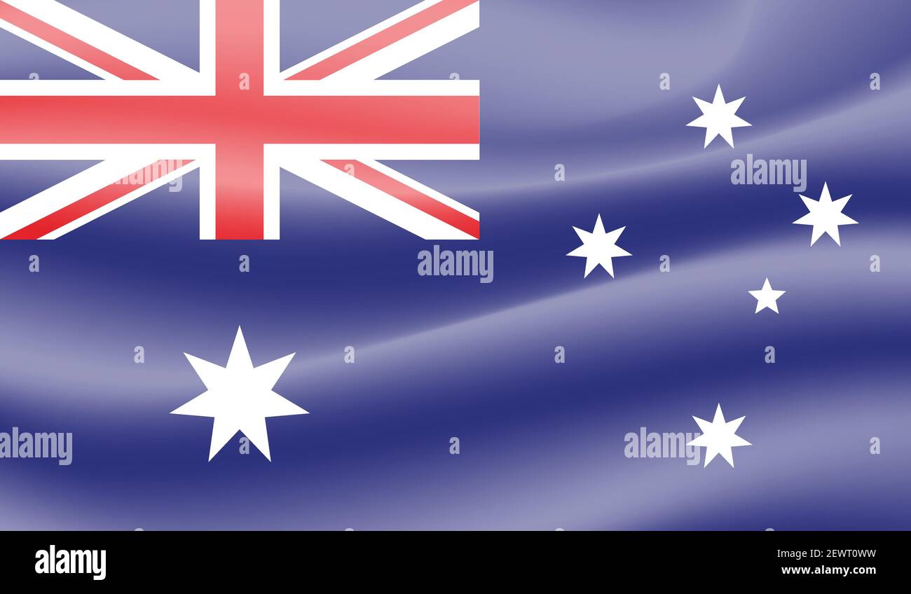 The flag of the state of Western Australia with grunge Stock Vector ...