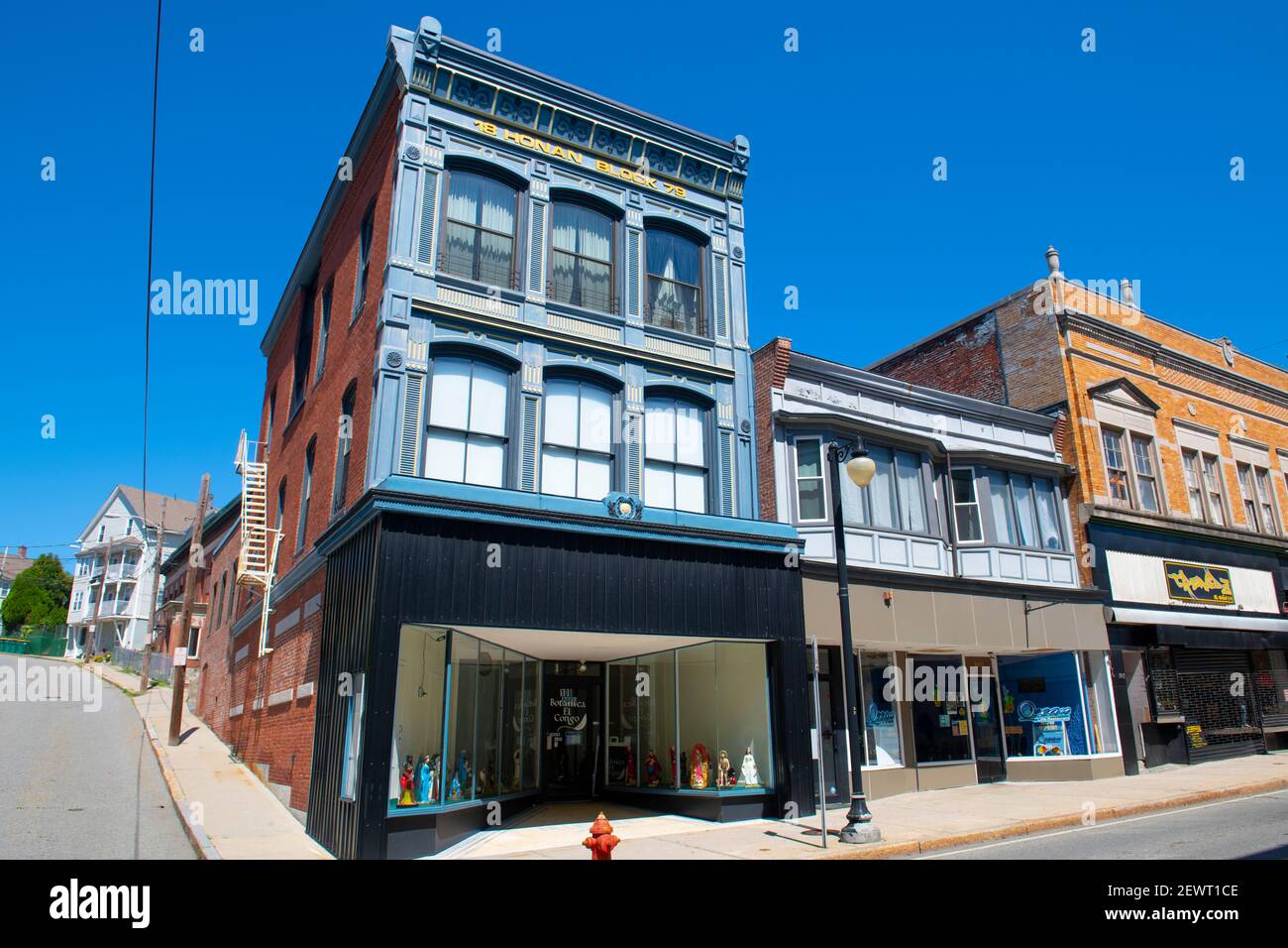 Historic Building in Main Street Historic District in downtown