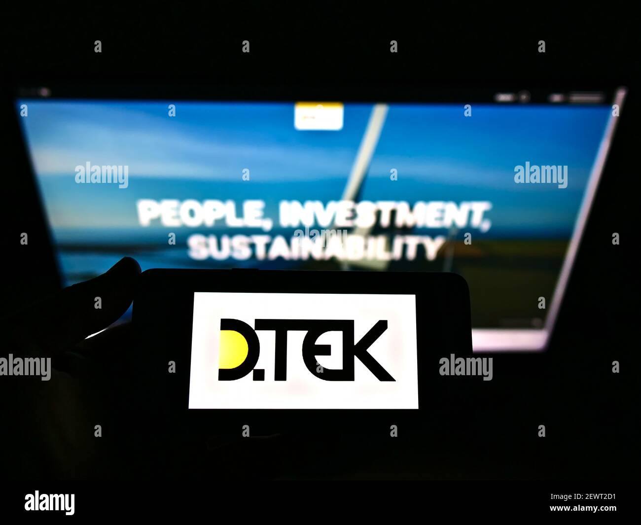 Dtek logo hi-res stock photography and images - Alamy