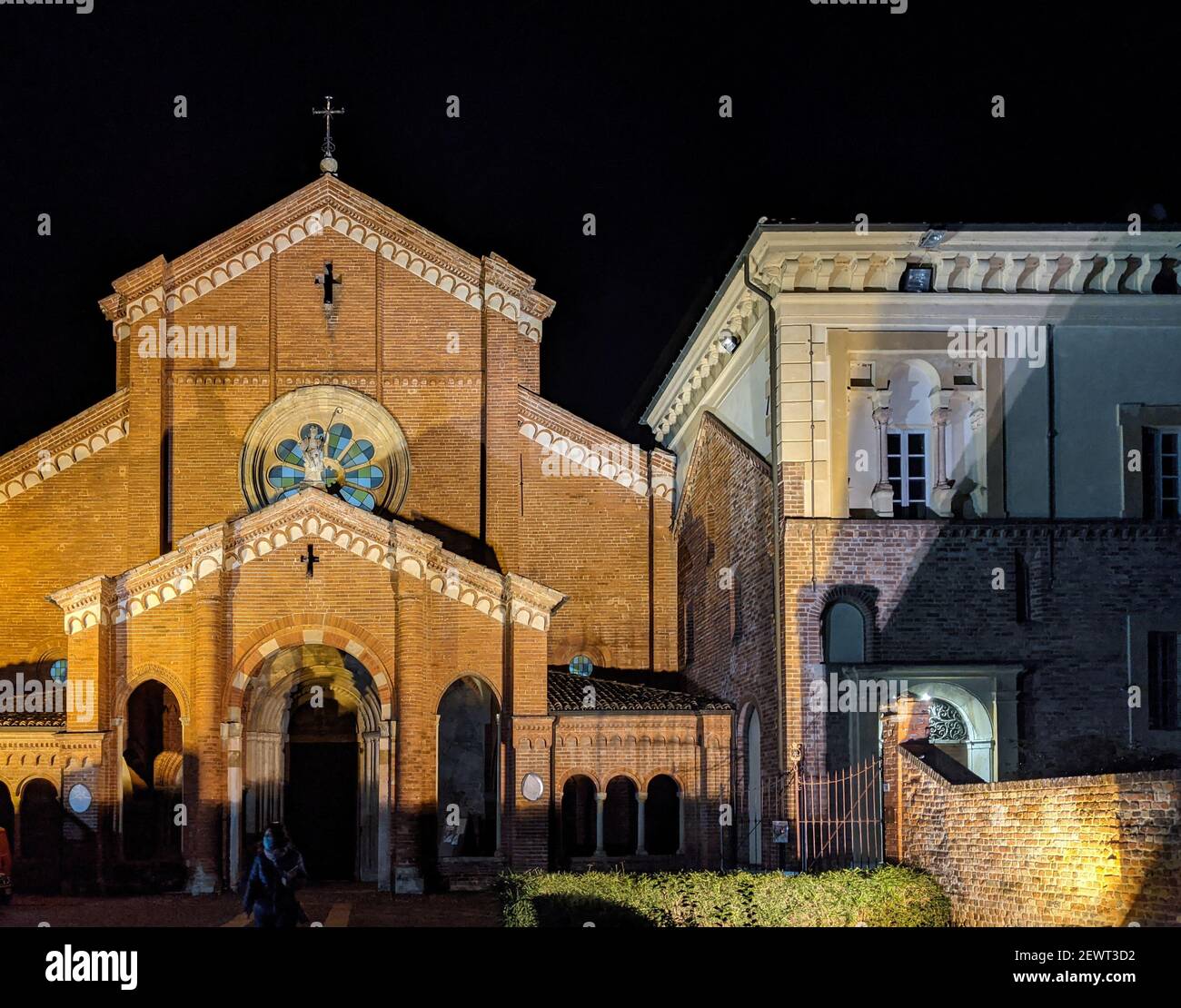 Abbazia di Chiaravalle della Colomba, Alseno, Piacenza. Stock Photo
