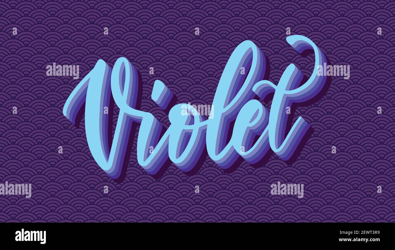 Violet Name Vector Japanese Seamless Circles Stock Vector Image & Art Alamy