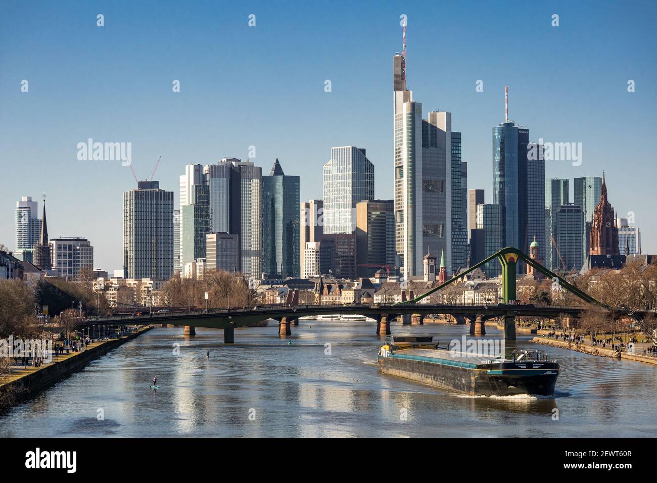 Frankfurt at the main river hi-res stock photography and images - Alamy