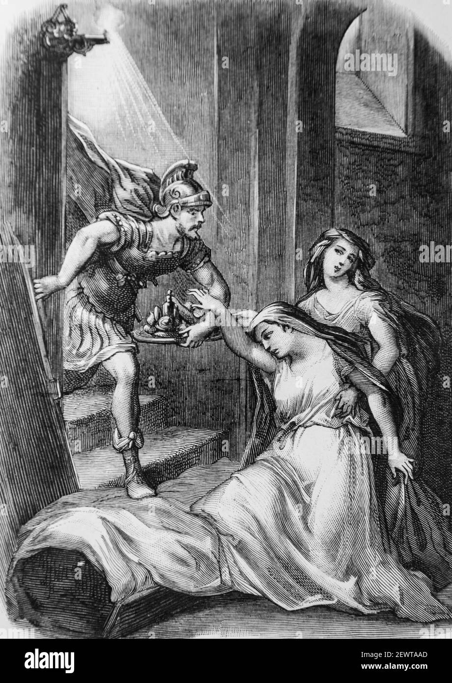 la matrone d'ephese, contes de la fontaine editeur garnier freres 1870 ...