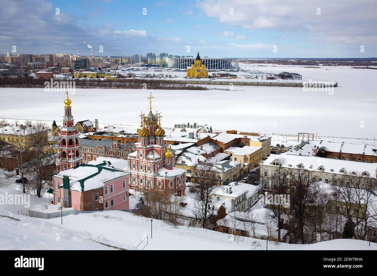 Novgorod Winter Russian the old days of hi-res stock photography and images - Alamy