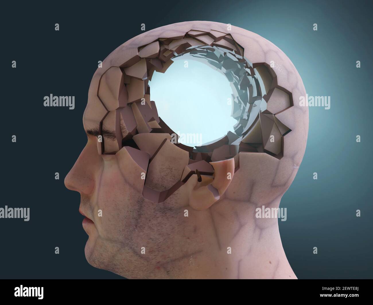 Broken think hires stock photography and images Alamy