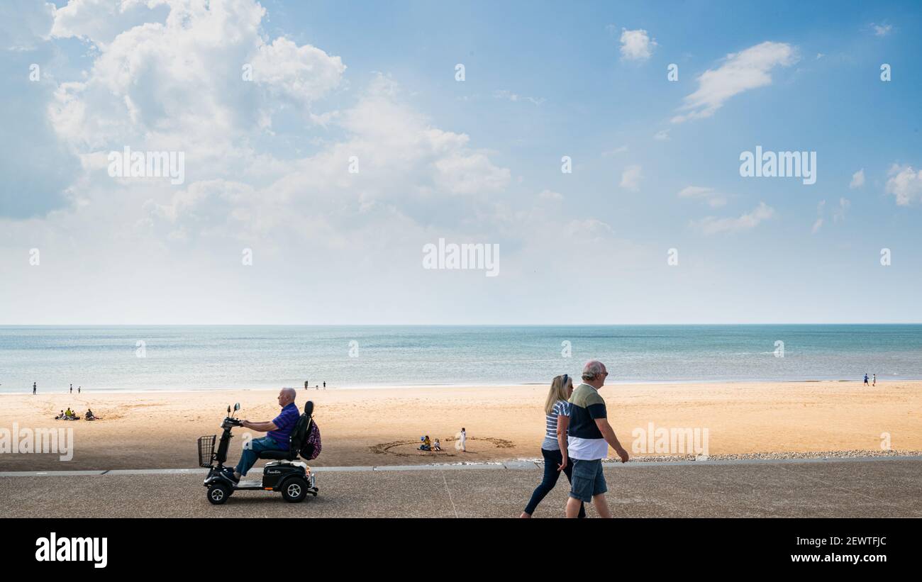 Views of Cleveleys beach, Fylde coast Stock Photo Alamy