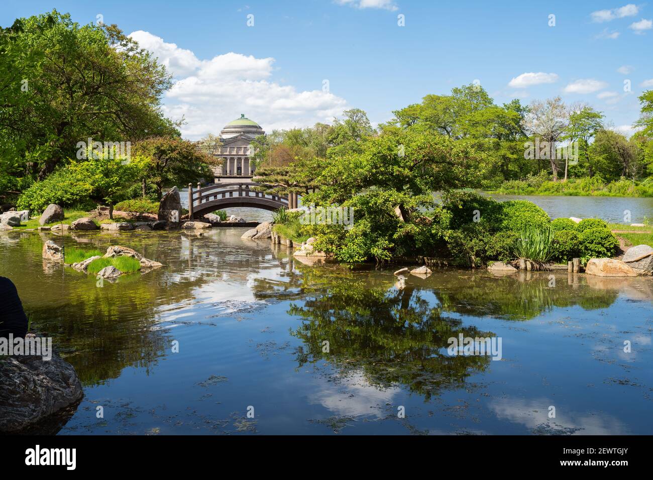 Garden of the Phoenix, Jackson Park Stock Photo