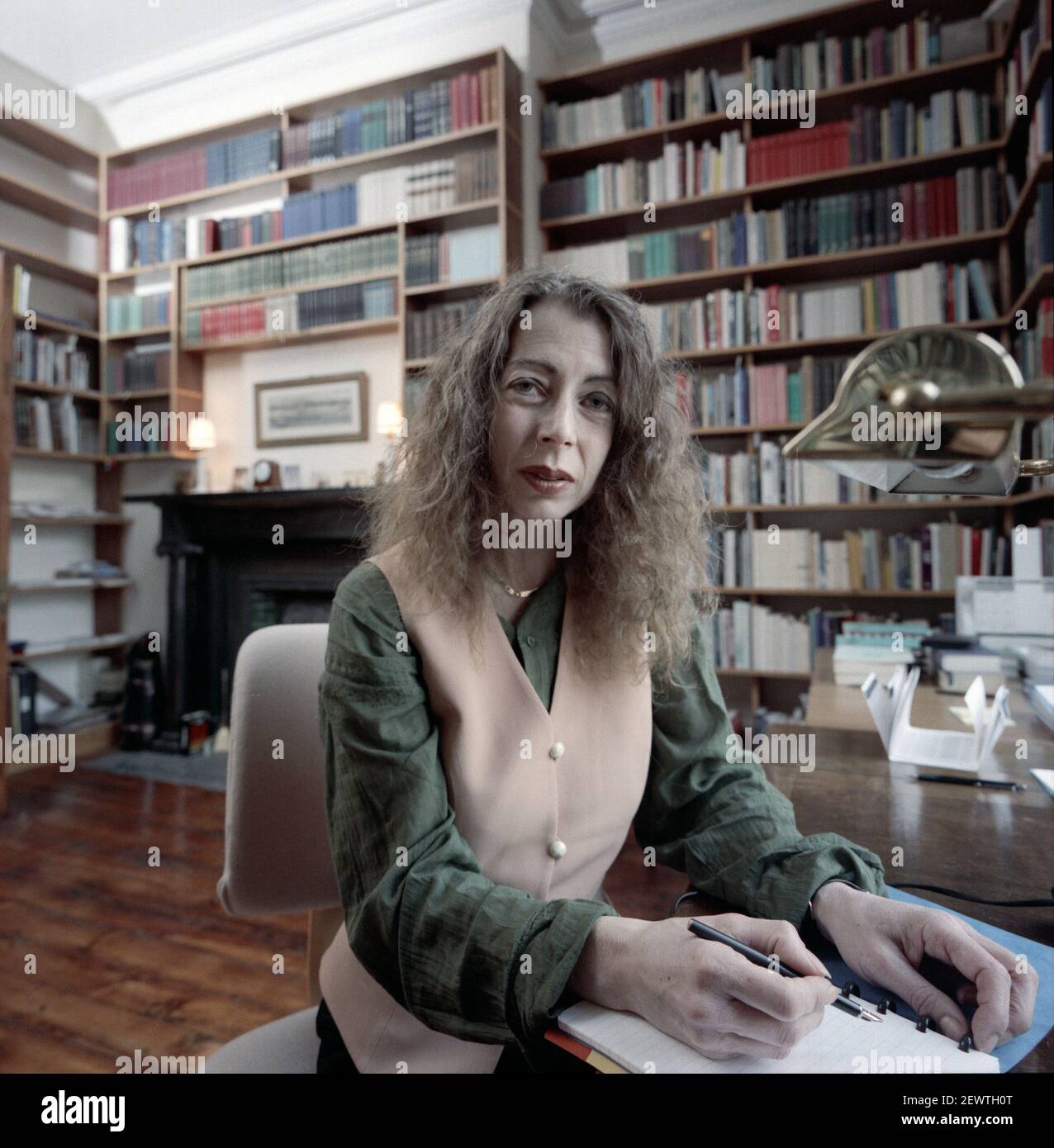 A portrait of Professor Gillian Rose of Warwick University, considered to  be one of the foremost philosophers of the 20th Century, photoraphed at her  home in Beauchamp Avenue, Leamington Spa, in April