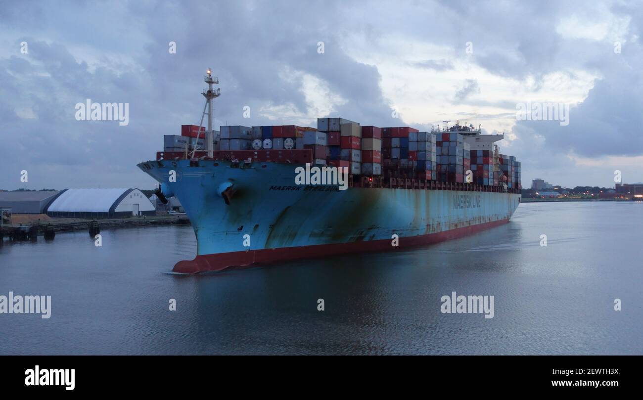 Georgia ship shipping river hi-res stock photography and images - Alamy