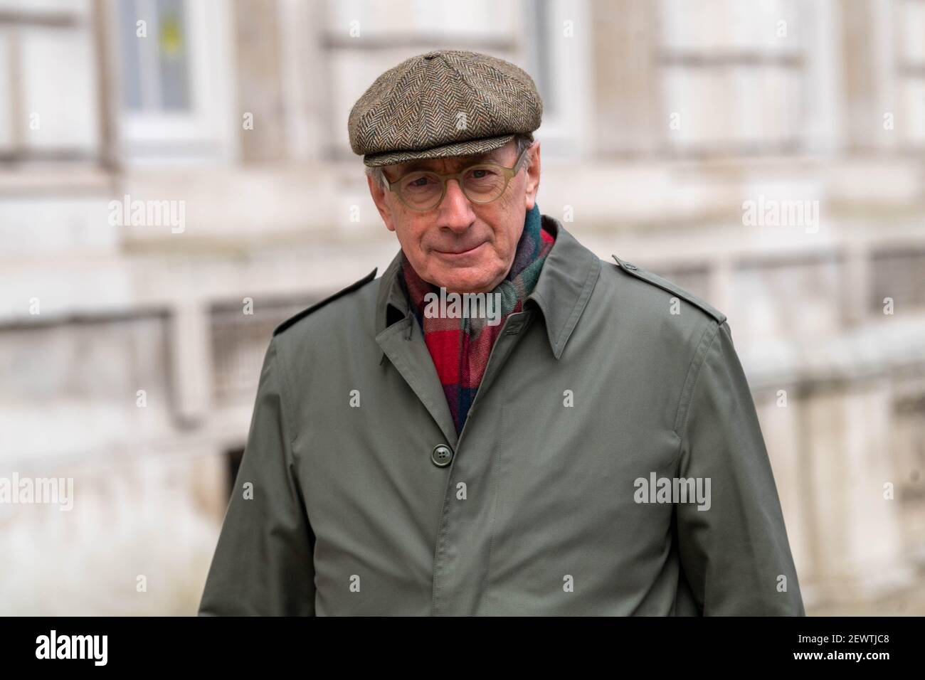 London, UK. 3rd Mar, 2021. Sir Malcolm Rifkind KCMG QC MP for Kensington and former Defence and Foreign Secretary, seen here in Whitehall Credit: Ian Davidson/Alamy Live News Stock Photo
